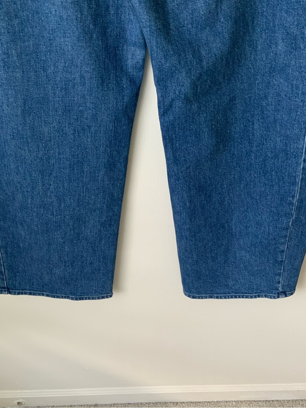 MOTHER SUPERIOR Jeans Lil’ Mother Lil’ Full Pipe Flood Blue Size 27 - Picture 7 of 13